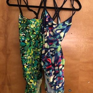 Lot of Nike competitive swimwear